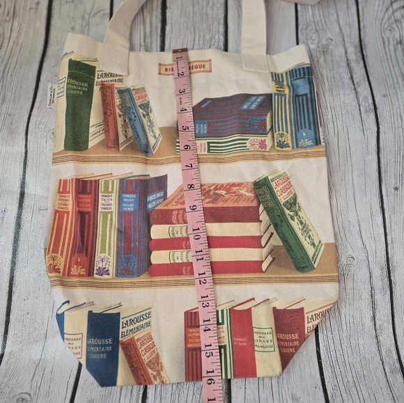 Cavallini Papers & Co. Library Books Tote Bag - Picture 4 of 6